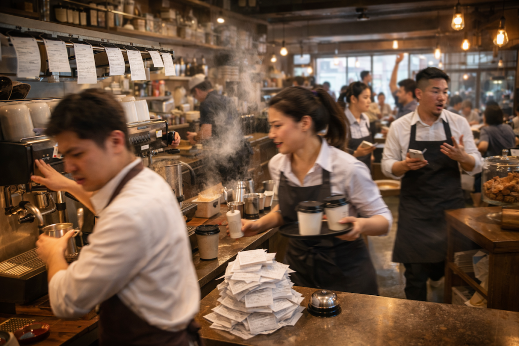 餐飲主管必懂的排班技巧：用餐尖峰時段人力怎麼排，才不會連滾帶爬