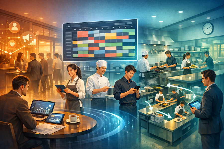 AI 趨勢：餐飲業導入 AI 工具，應從最有感的營運流程開始！