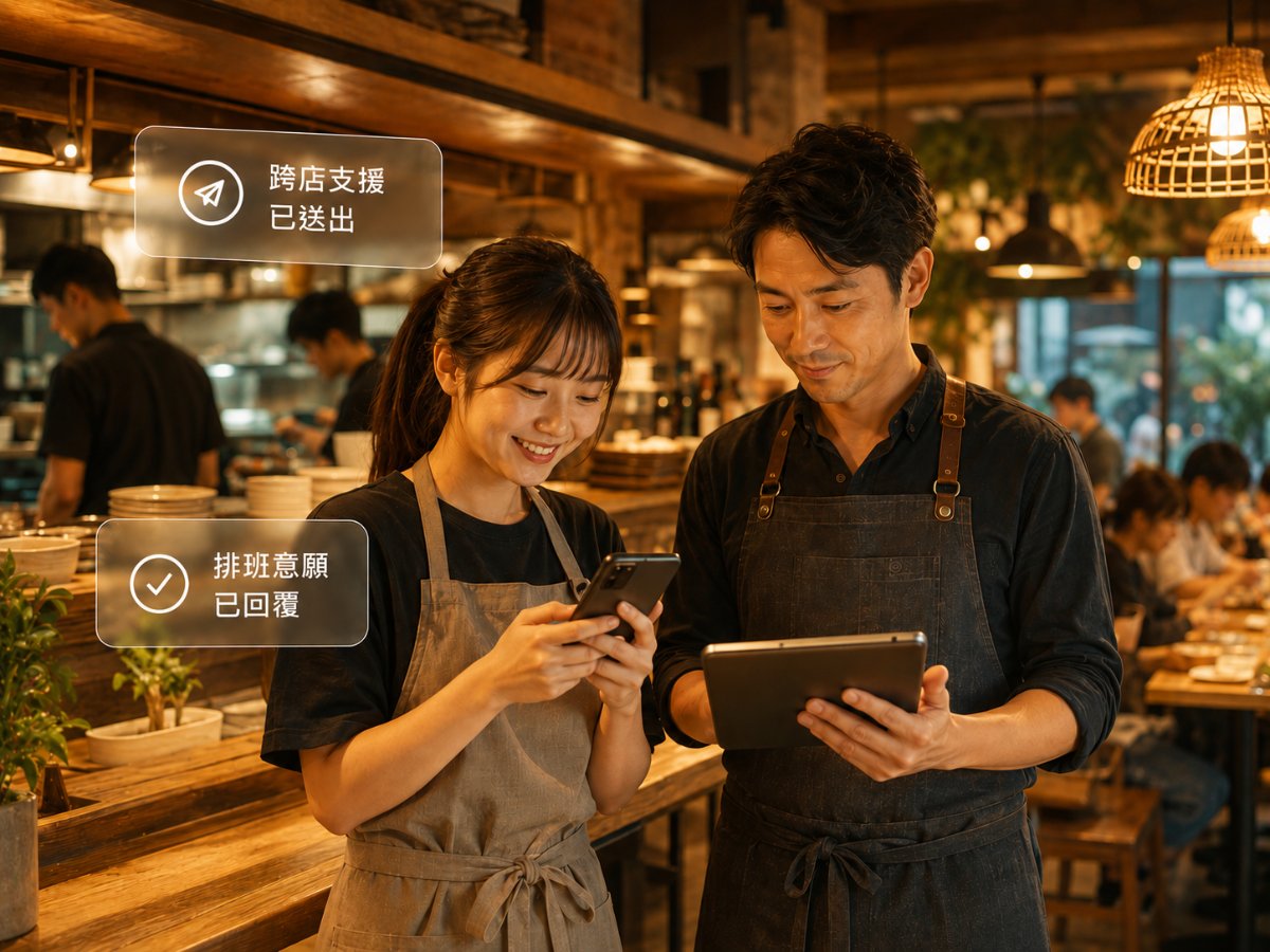 餐廳導入 AI 排班系統前，老闆一定要先想清楚的 5 件事