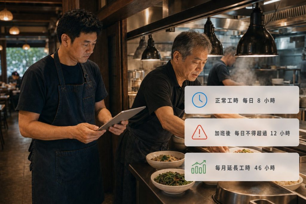 一天最多可以排幾小時？連續上班上限怎麼看