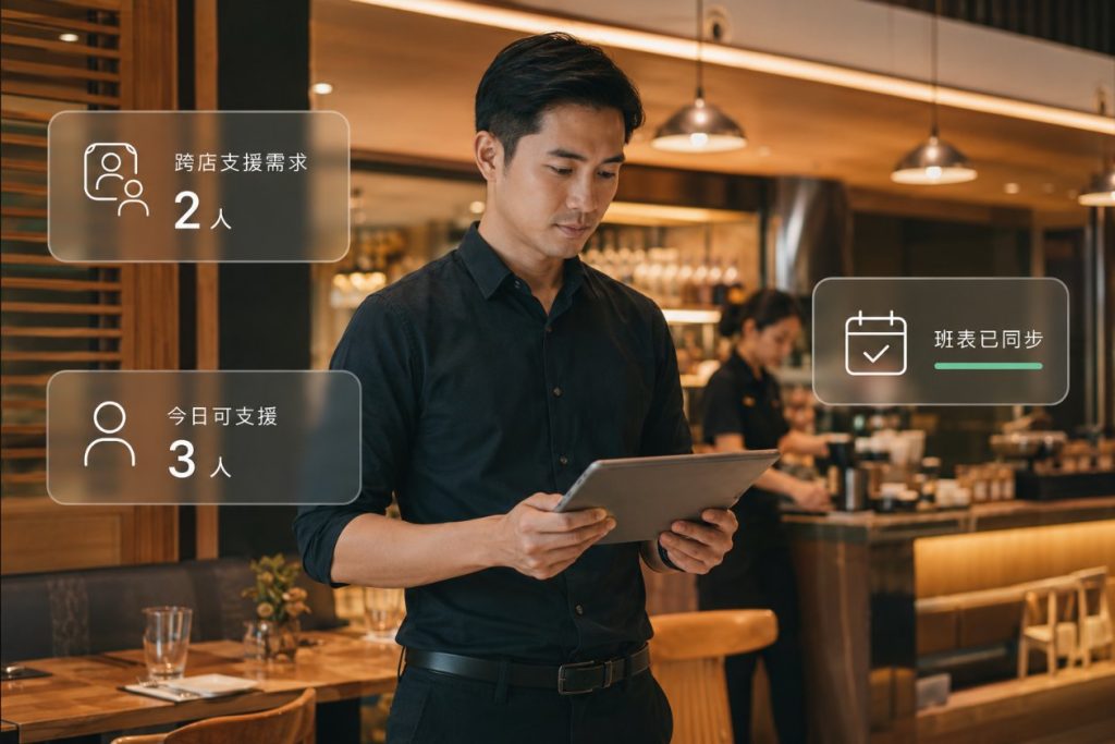 品牌持續展店，跨店人力調度該怎麼管理？解析連鎖餐飲的 3 個人力管理挑戰！