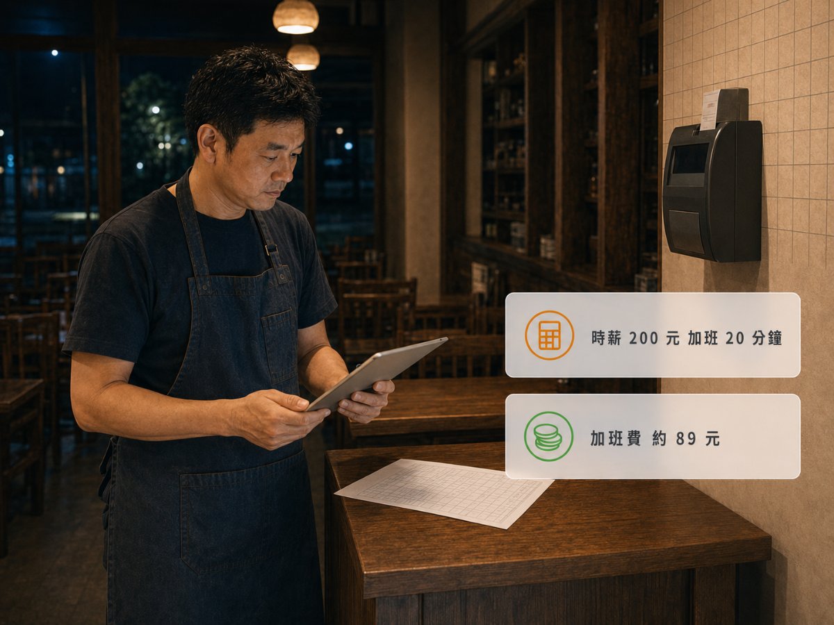 未滿一小時的加班怎麼計？有沒有「不足 30 分不算」這回事