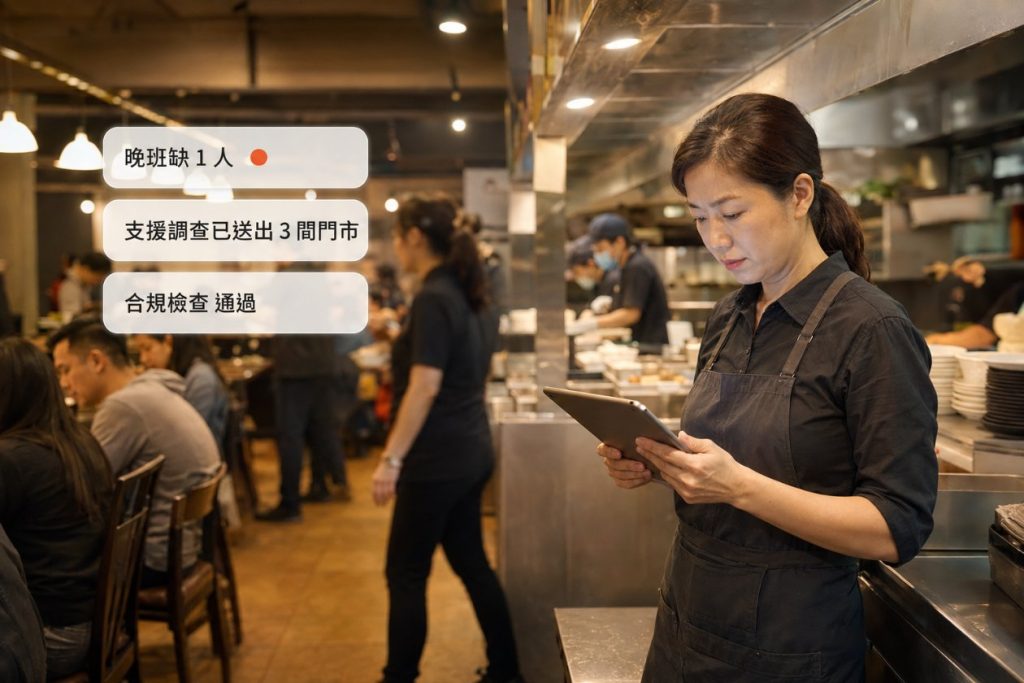 如何用排班系統處理尖峰缺人、跨店支援與兼職班表？