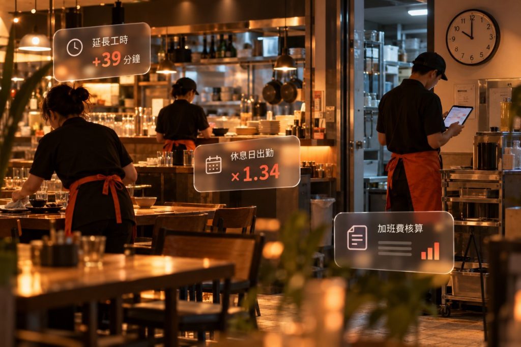 加班費算錯就是欠薪！餐飲業必看！勞動部公布 5 大常見加班費違法行為！